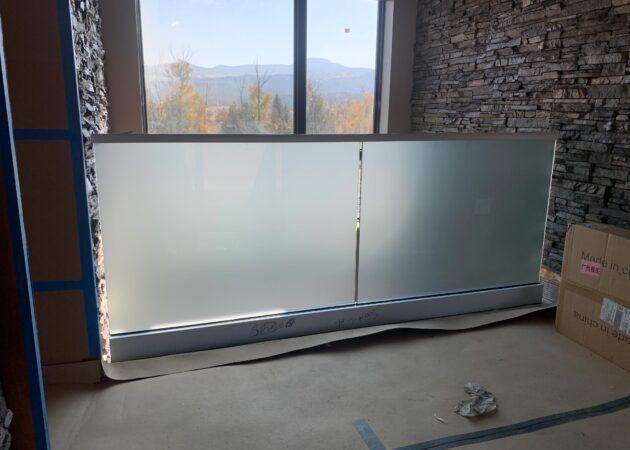 Animas Glass Custom residential glass stair railing installation and replacement near me