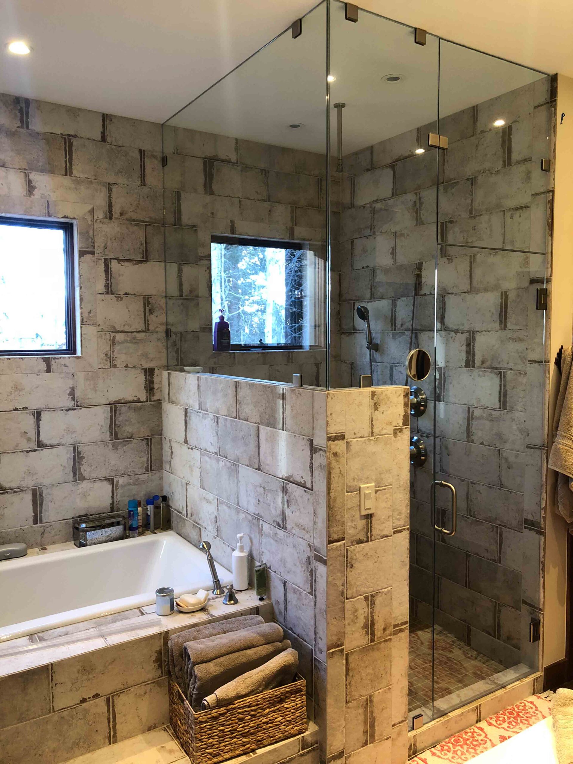 Animas glass residential shower remodeling and installation